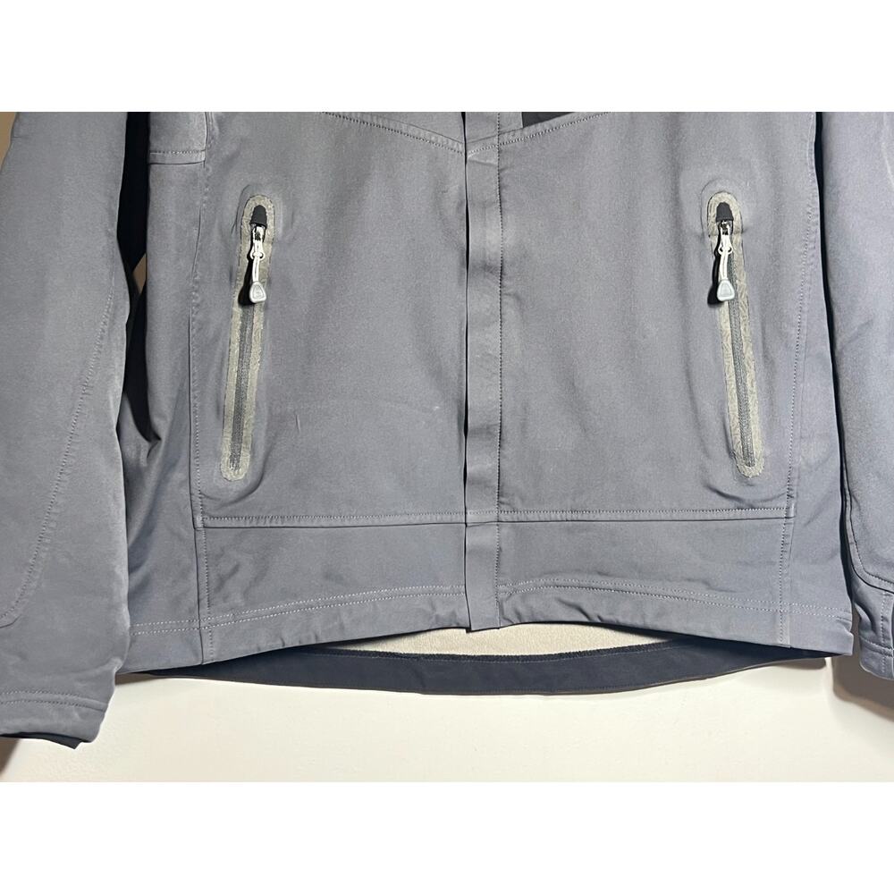 Mountain Hardwear Men EUC Gray Conduit Full Zip Softshell Airshield Jacket L - Picture 3 of 8